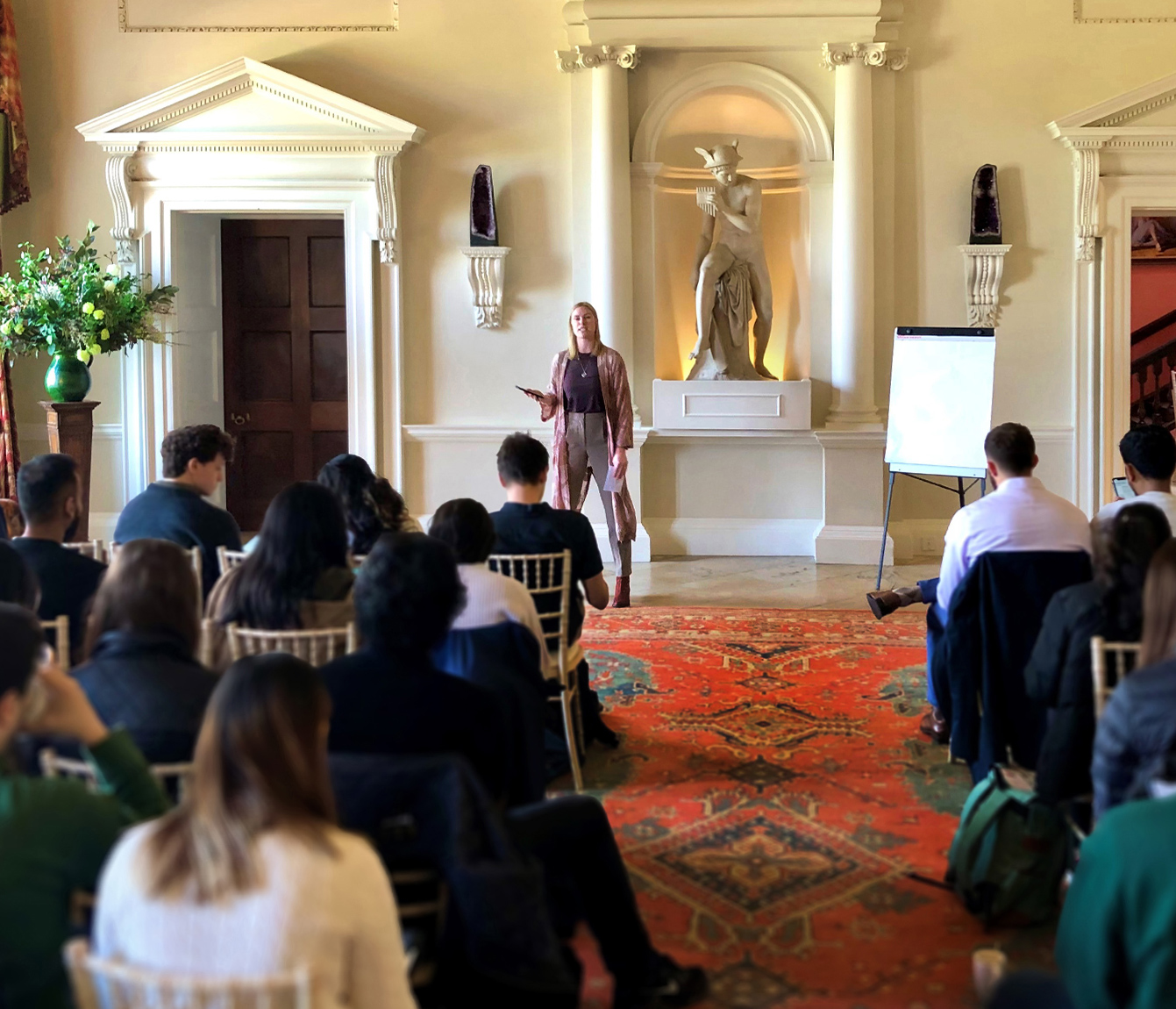 Corporate workshop presentation space within historic grounds and period property in Oxfordshire