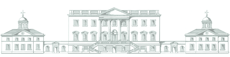 Line illustration of Kirtlington Park