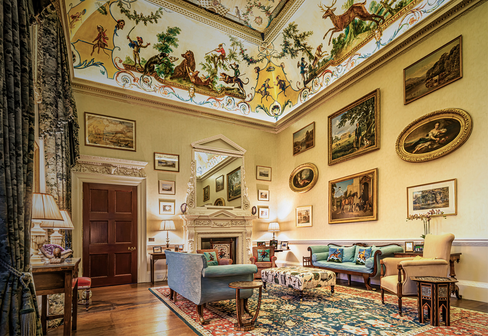 The Monkey Room at Kirtlington Park