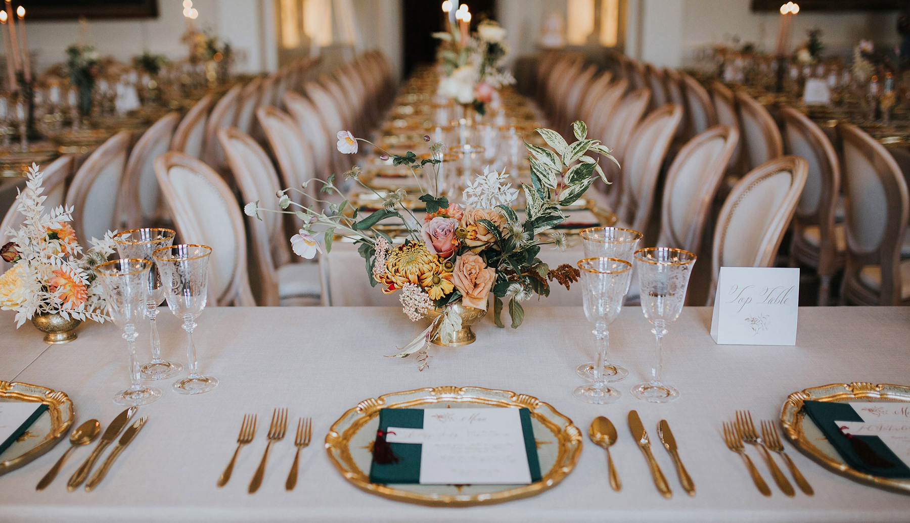 Wedding reception in Oxfordshire