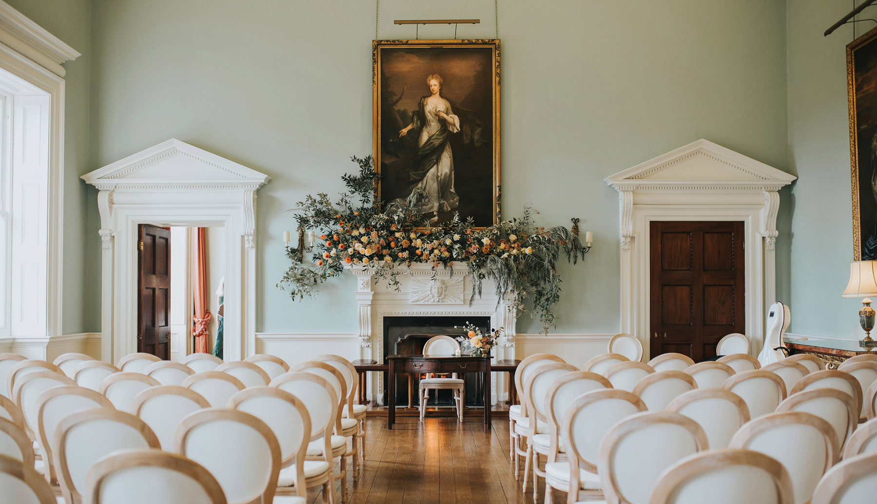 Wedding reception celebration venue at Kirtlington Park